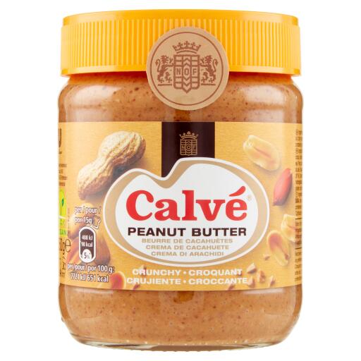 Peanut butter (burro di arachidi) crunchy 350g Calvè
