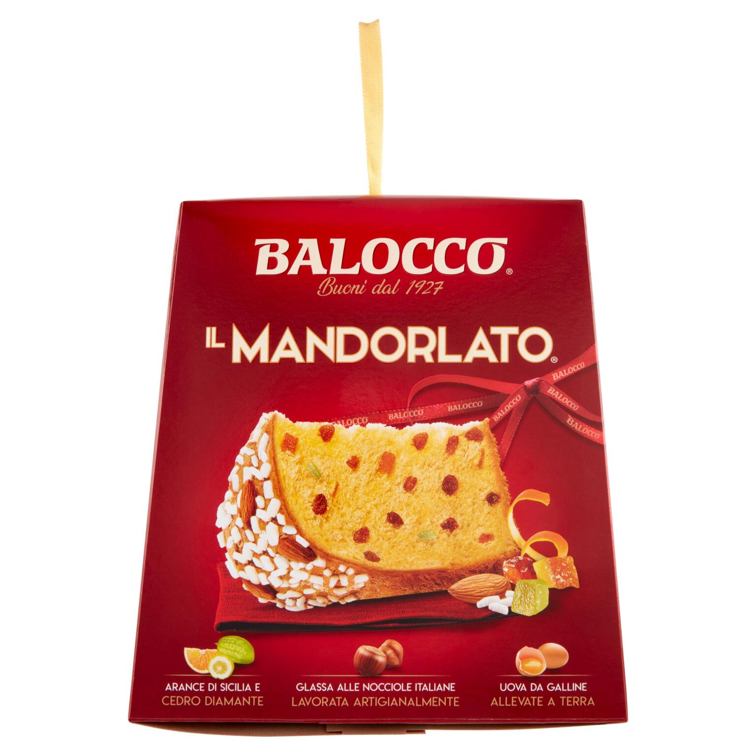 Panettone mandorlato alto 1Kg Balocco