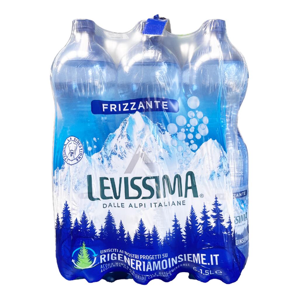Acqua Levissima frizzante 1,5Lx6