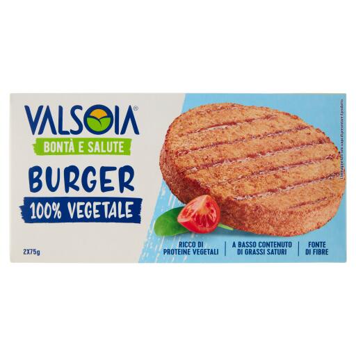 Burger vegetale 2 pezzi 150g Valsoia