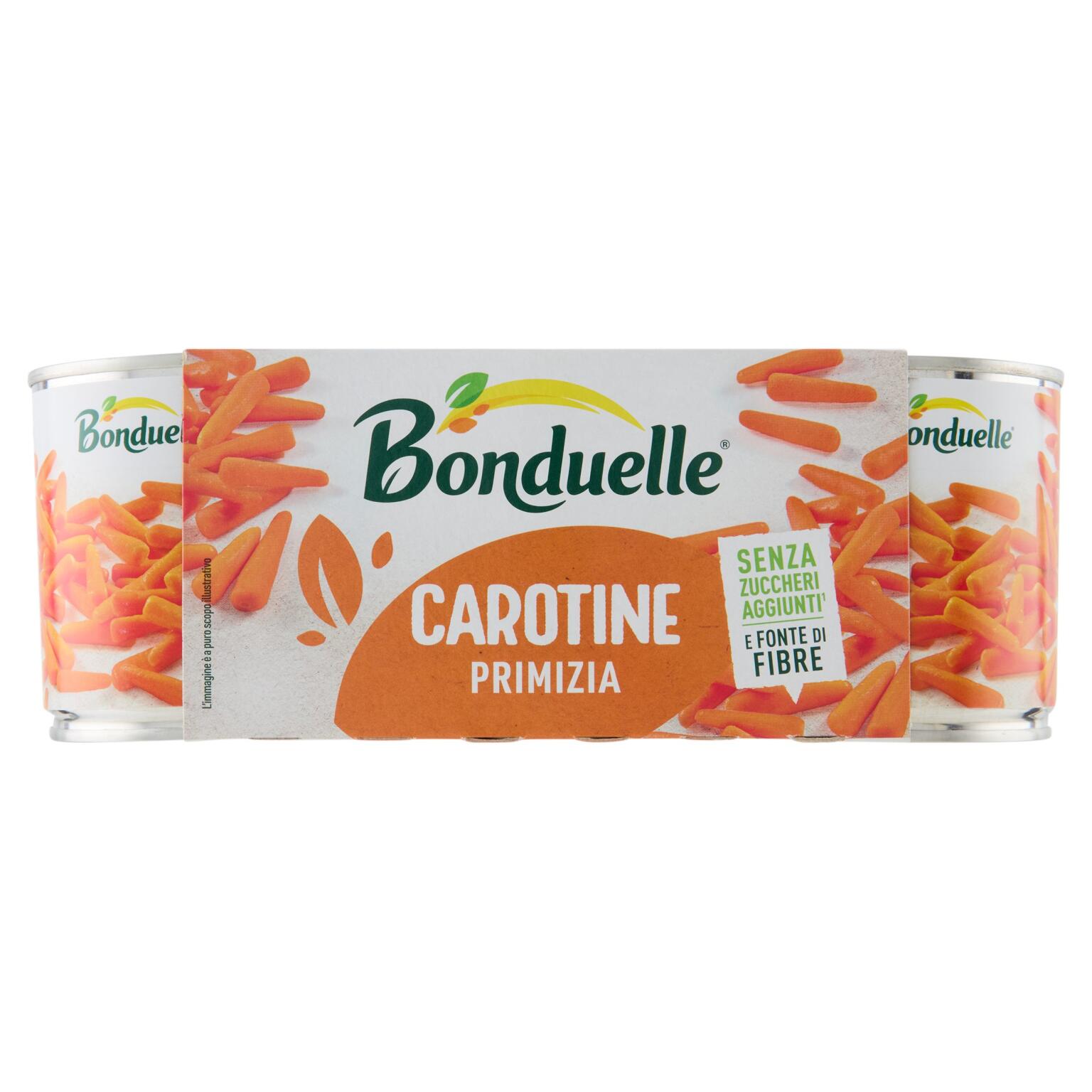 Carotine Primizia 3x200g Bonduelle