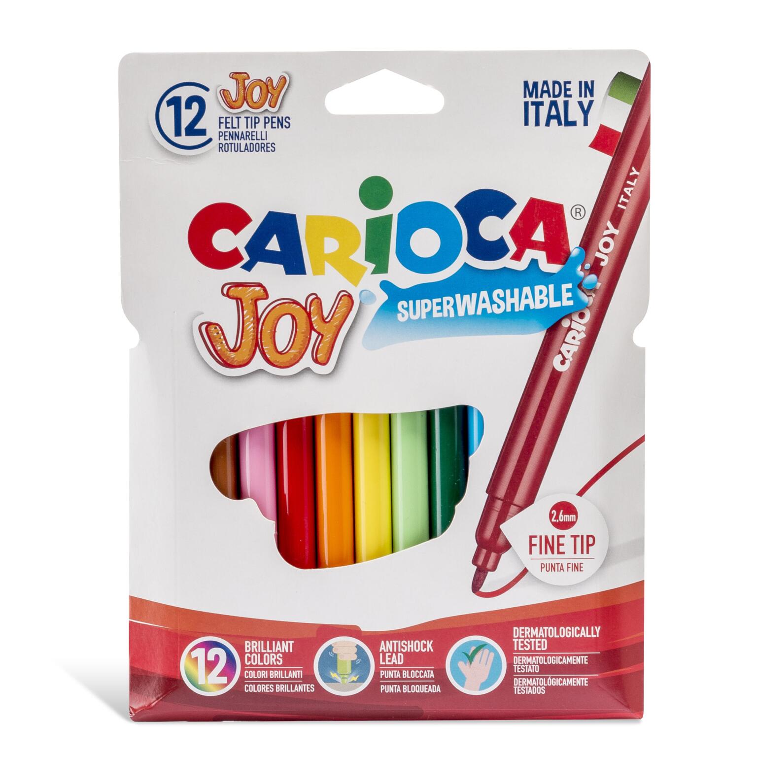 Pennarelli a punta fine 12pezzi Joy Carioca
