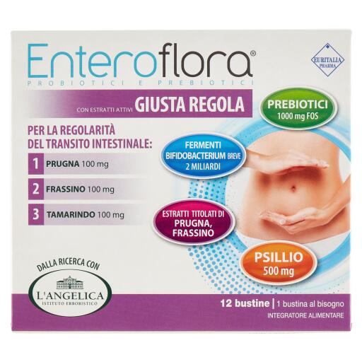 Enterflora giusta regola 12 bustine L'angelica