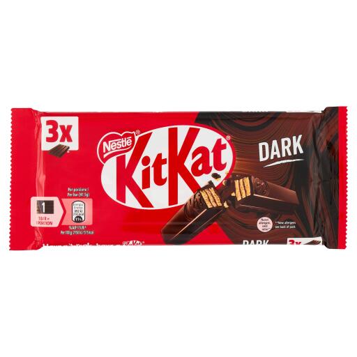 Kit Kat dark 70% trio 3x41,5 Nestlè