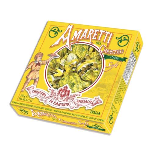 Amaretti soft Limone box 145g Lazzaroni