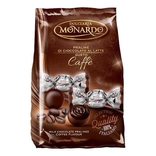 Praline al caffè 100g busta Dolciaria Monardo