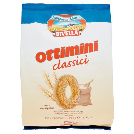 Biscotti ottimini classici 700g Divella