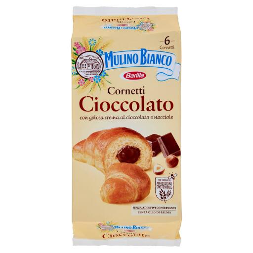 Cornetti cioccolato 6 pezzi 300g Mulino Bianco