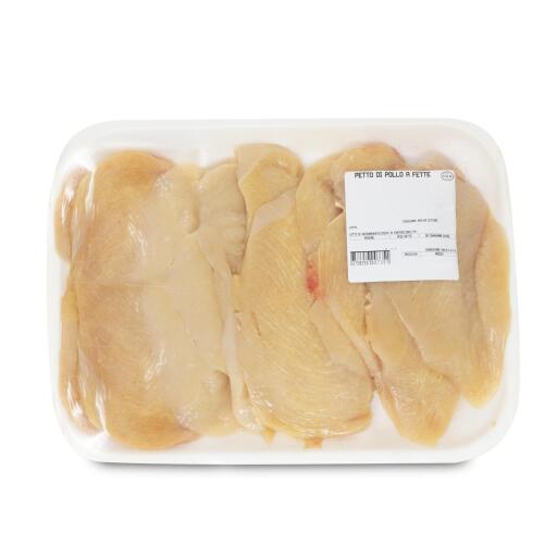 Petto di pollo a fette famiglia 900g circa