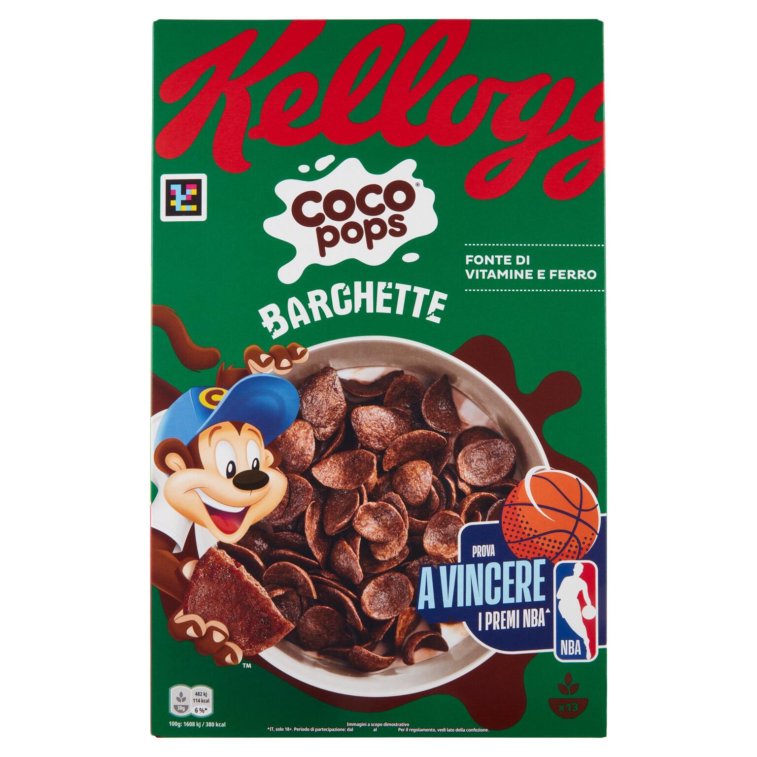 Coco Pops Barchette 400g Kellogg's