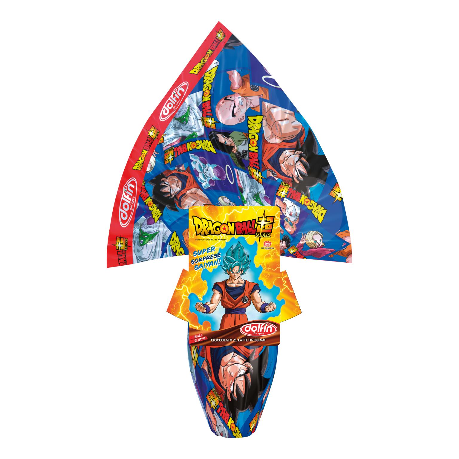 Uovo di Cioccolato al latte Dragon Ball 220g