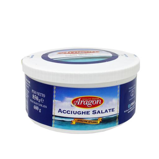 Acciughe sotto sale 850g Aragon