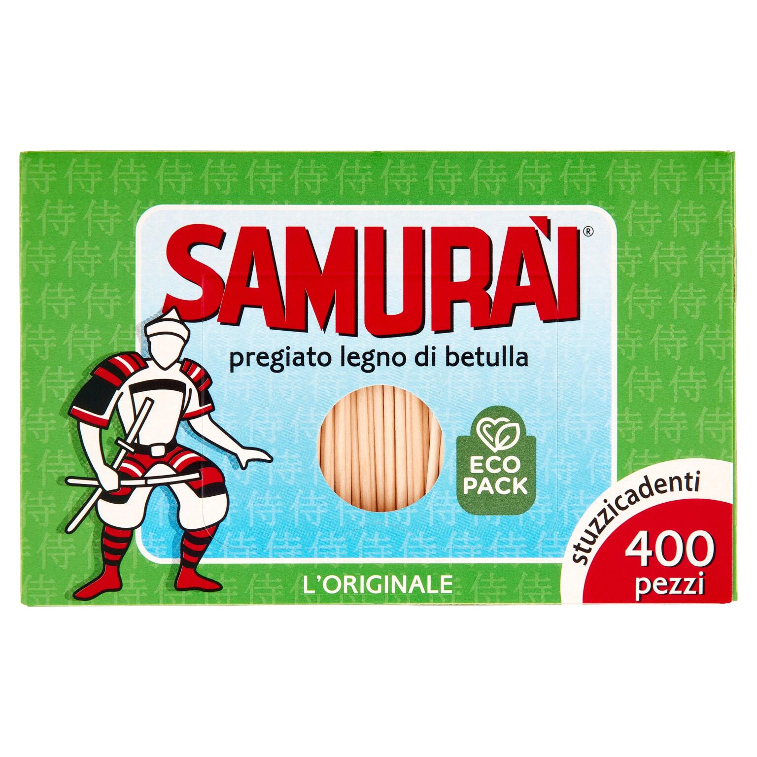 Stuzzicadenti samurai 400 pezzi
