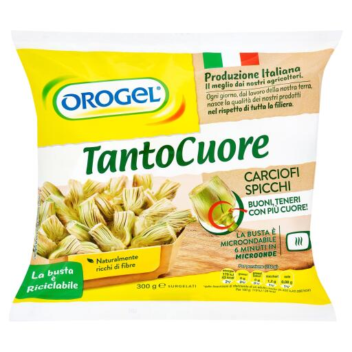 Cuori di Carciofi in spicchi 300g Orogel
