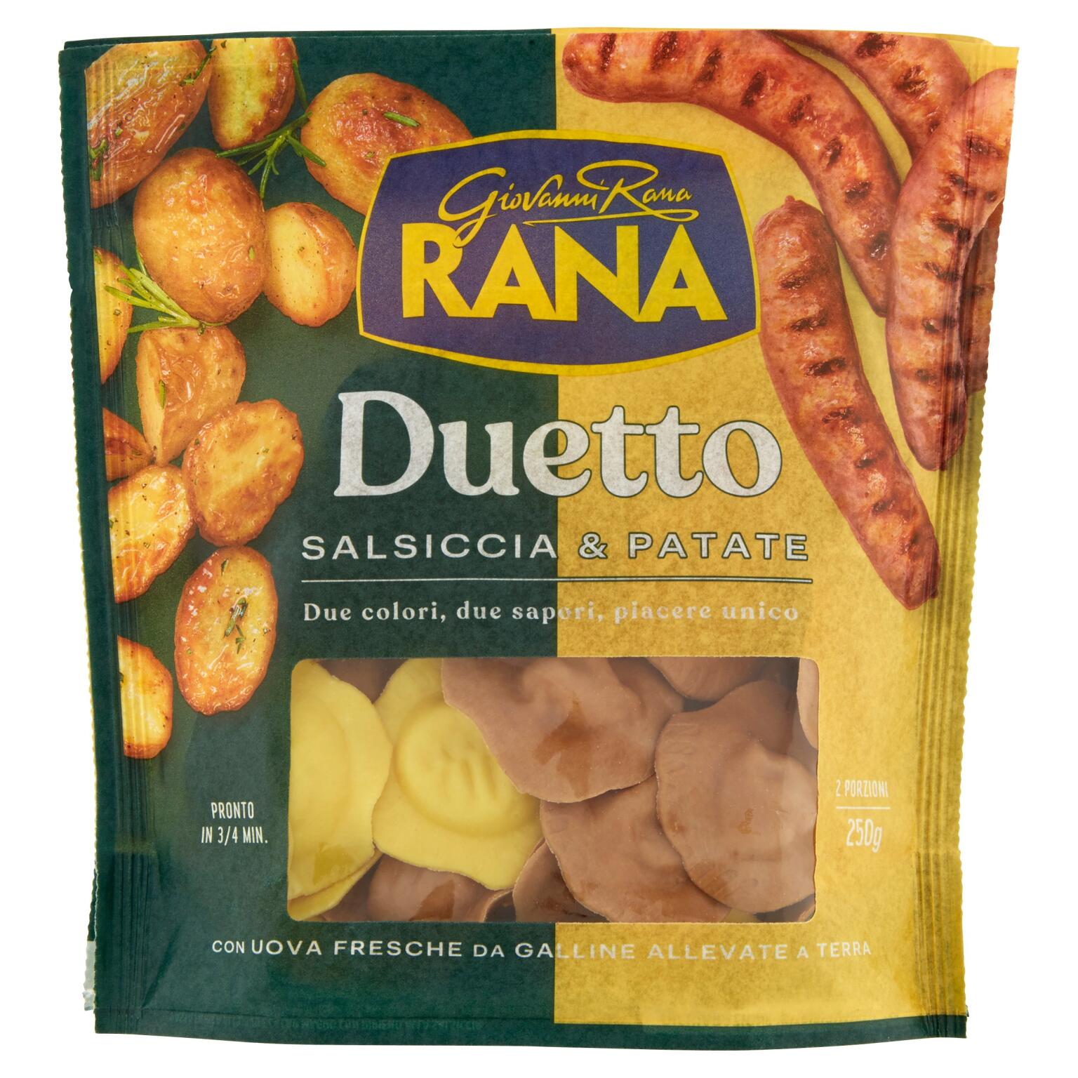 Sfogliavelo Duetto salsiccia e patate 250g Rana