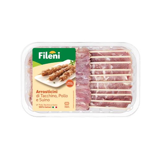 Arrosticini di tacchino,pollo e suino 340g
