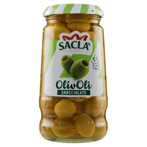 Olive verdi denocciolate 290g Saclà