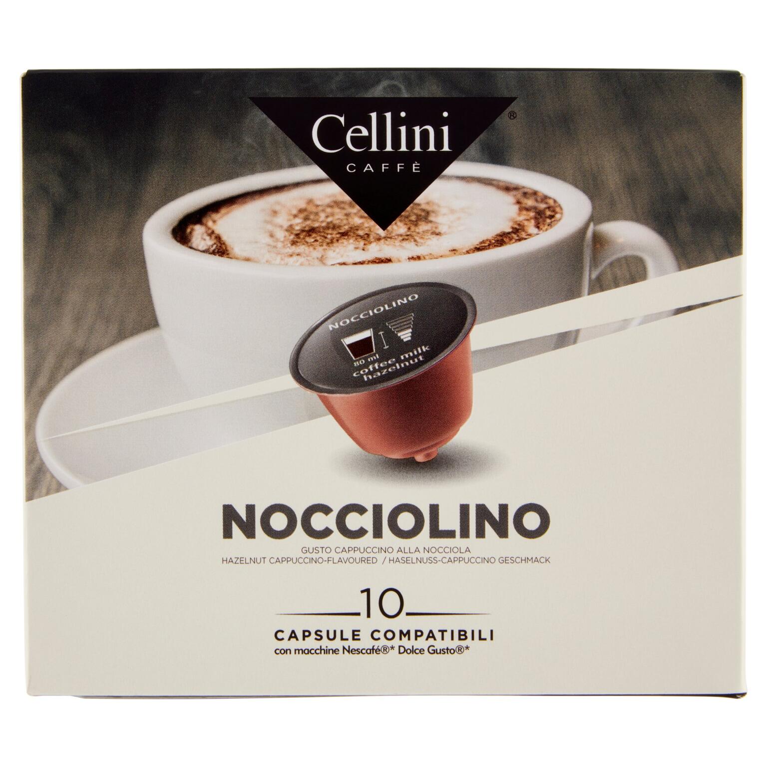 Capsule nocciolino 120gx10caps Cellini