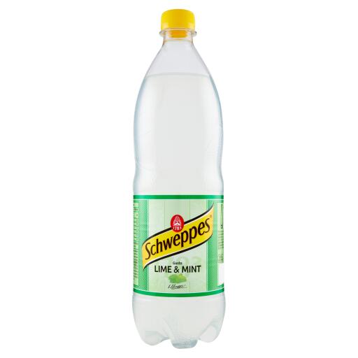 Schweppes lime & mint 1 litro pet