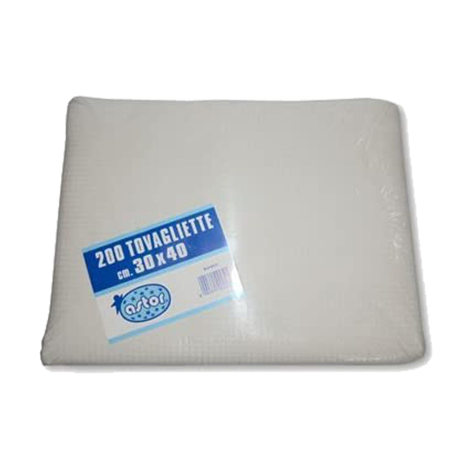 200 tovagliette bianche 30x40cm