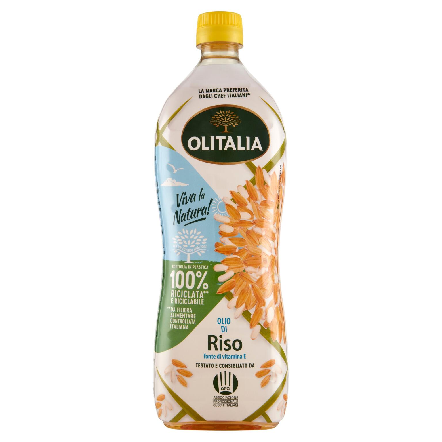 Olio di semi di riso 1l.Olitalia