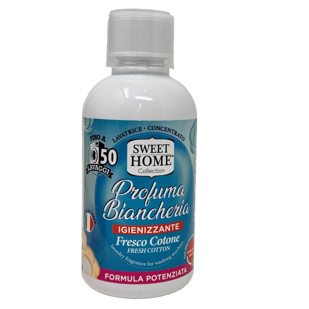 Profuma Biancheria 250ml 50lav.Fresco Cotone SweetHome