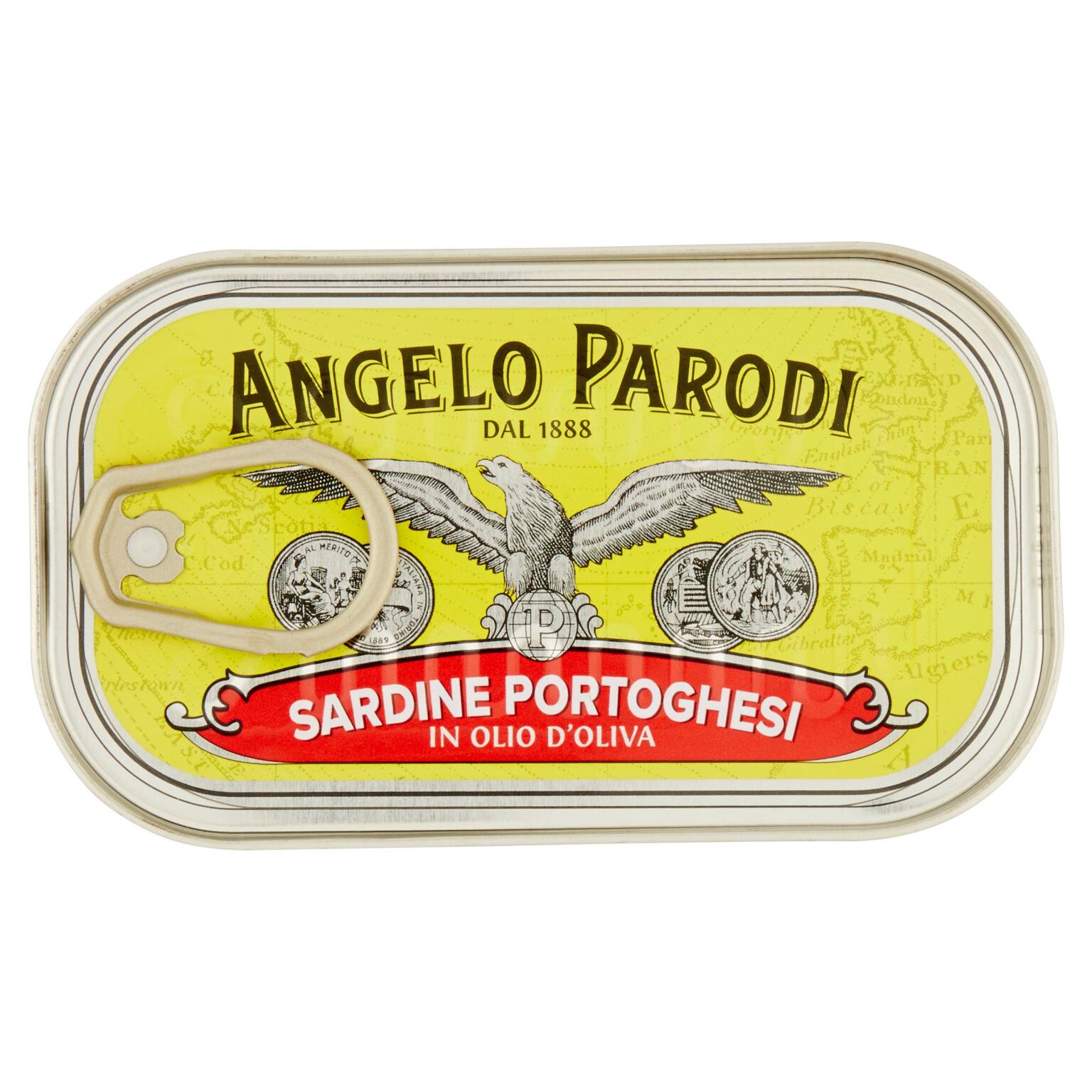 Sardine in olio di oliva 120g A.Parodi
