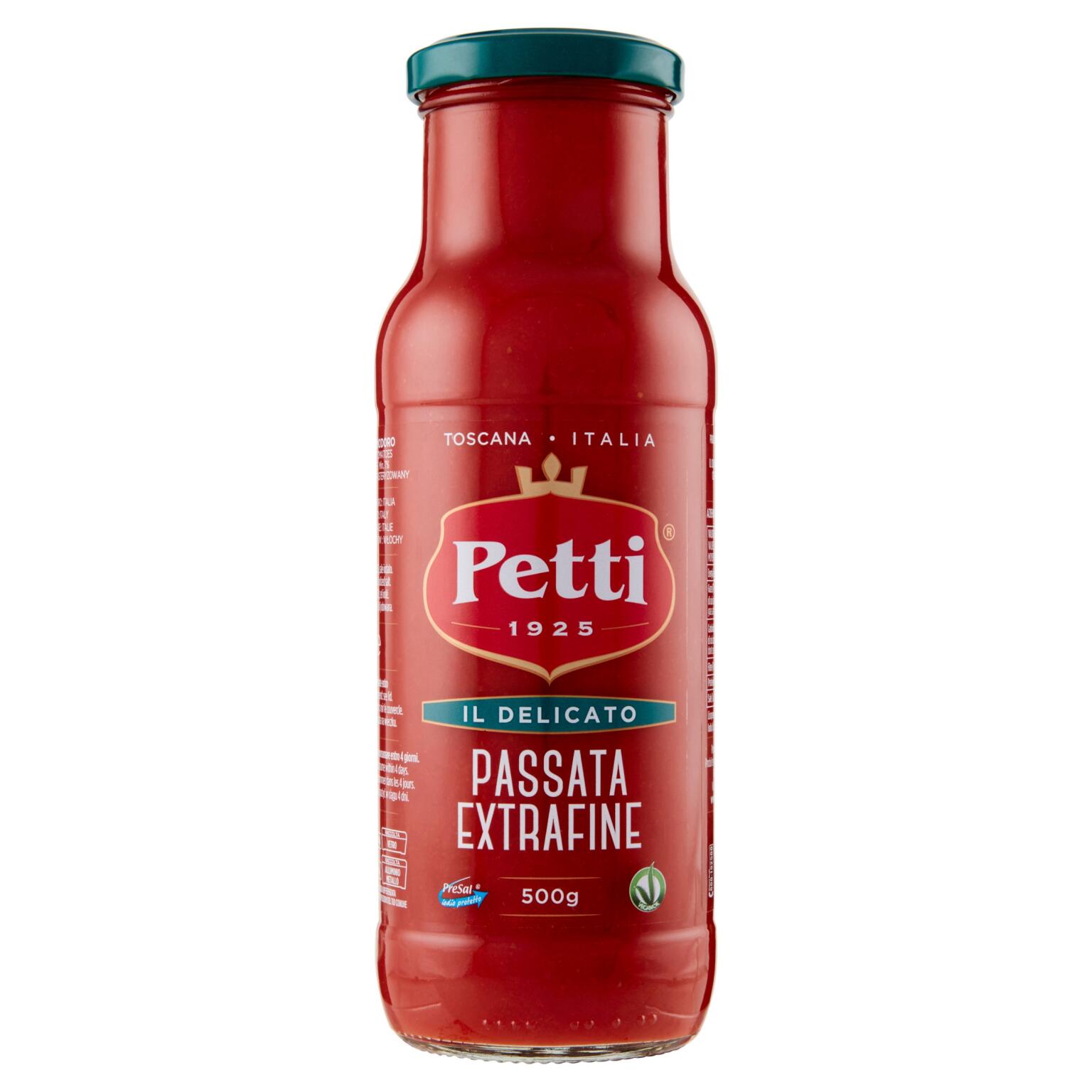 Passata extrafine 500g Petti il delicato