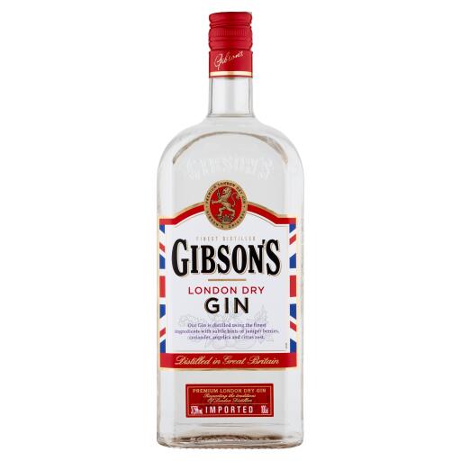 Gin Gibson's London Dry 37,5° 1l
