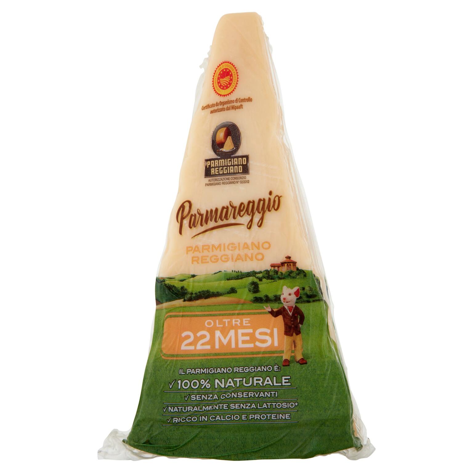 Parmigiano Reggiano Stagionato 22mesi Dop 500g Parmareggio