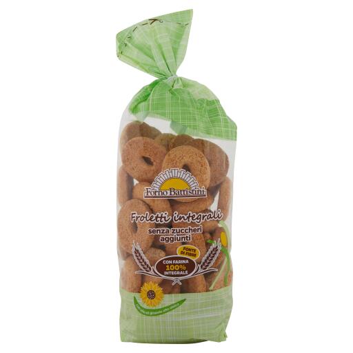 Frolletti integrali senza zucchero 600g           Forno Battistini
