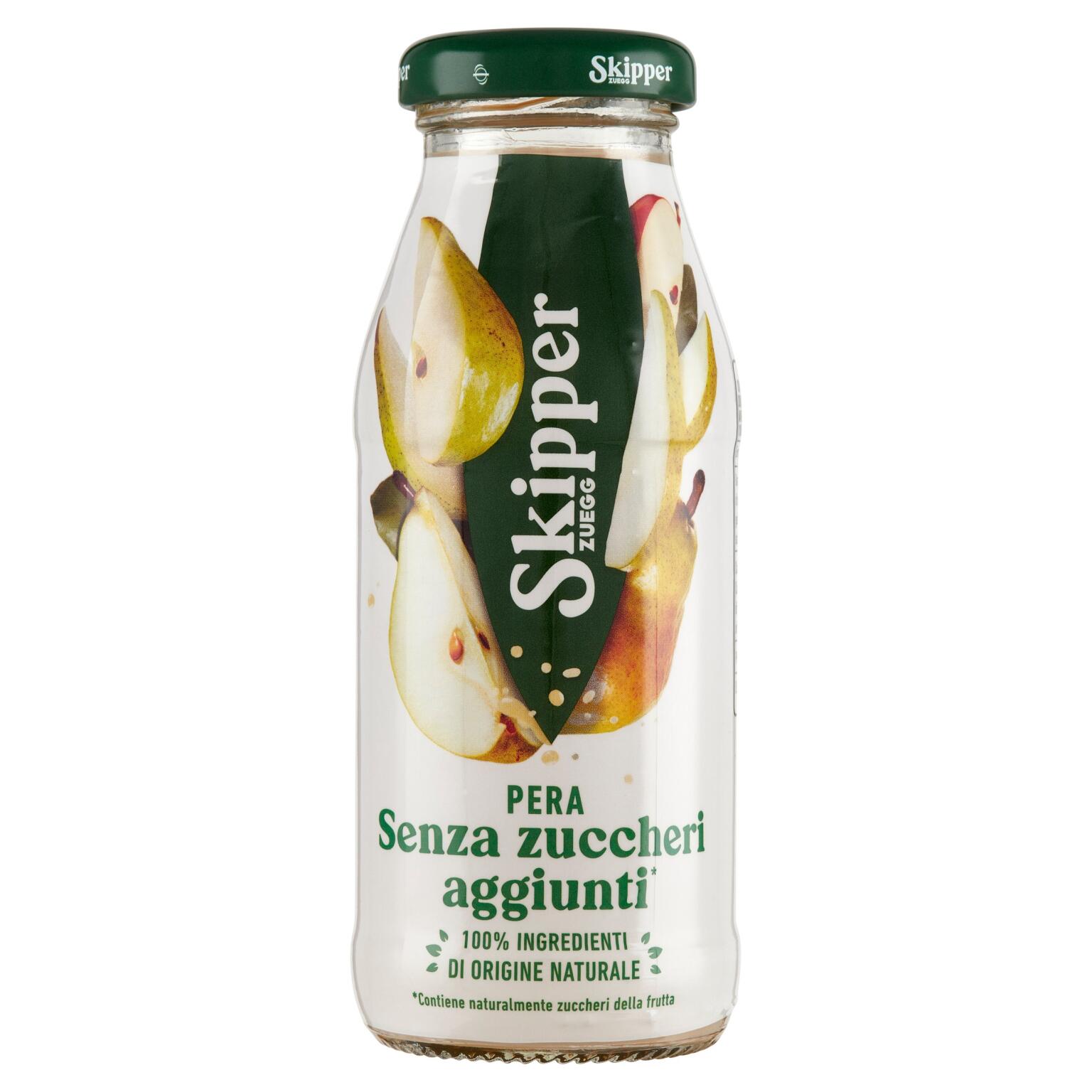 Skipper Pera senza zuccheri aggiunti 200ml Zuegg