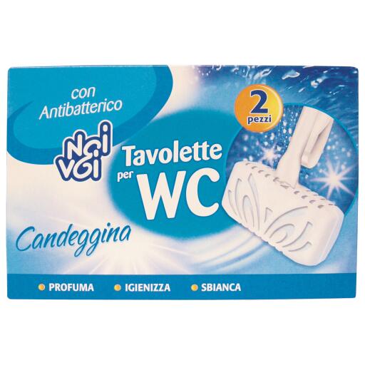 Tavoletta WC 2 pezzi candeggina Noi&Voi