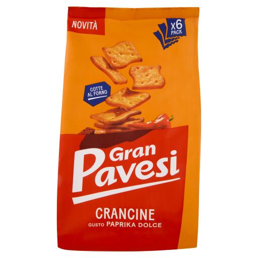 Crancine alla paprika 180g Gran Pavesi