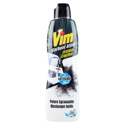 Vim Crema cucina carboni attivi 500ml