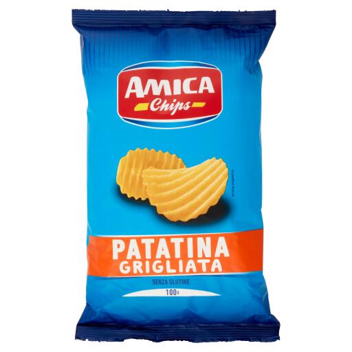 Patatina grigliata rigata 100g Amica Chips