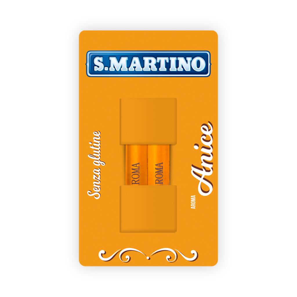 Aroma anice, 2 fialette da 2ml San Martino