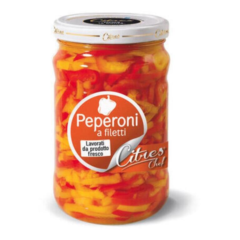 Peperoni filetti in agrodolce 1550g Citres