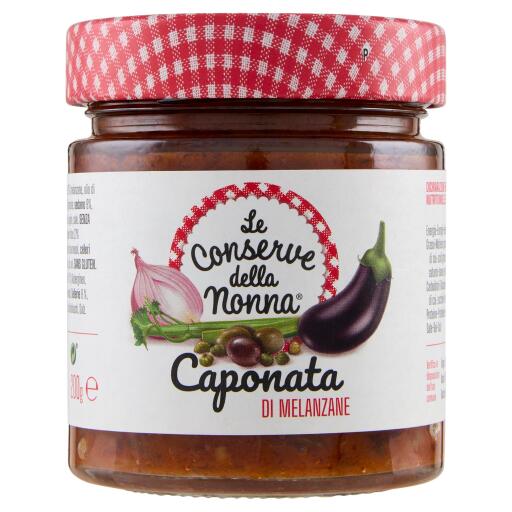 Caponata di Melanzane alla Mediterranea 200g Le Coserve della Nonna