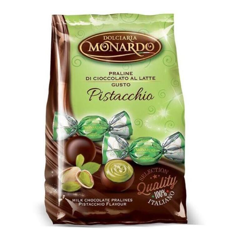 Praline pistacchio 225g Monardo