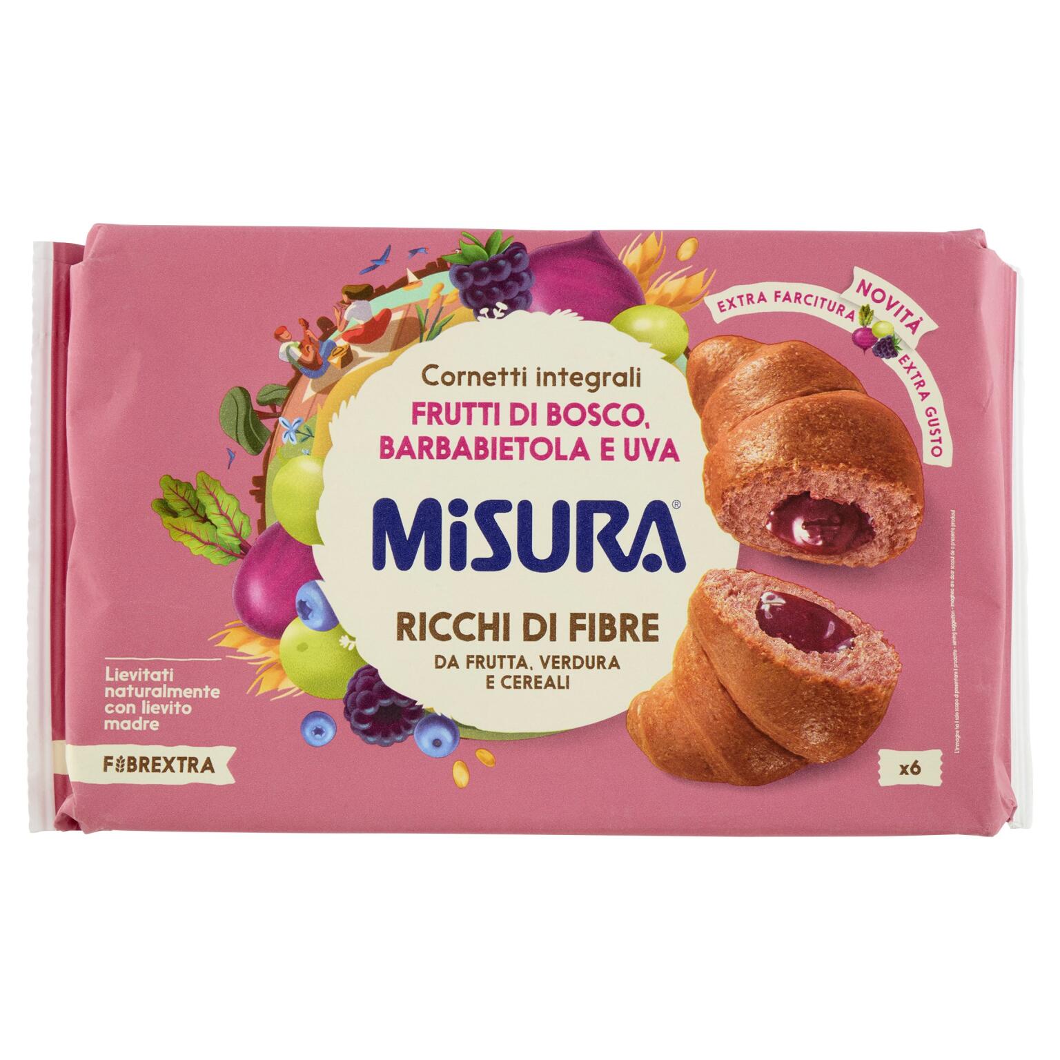 Cornetti fibrextra viola 308g Misura