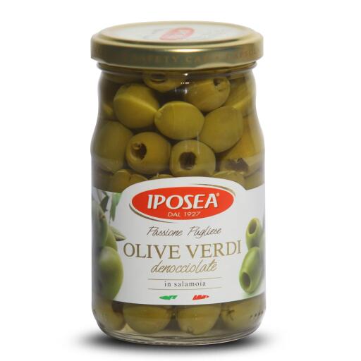 Olive verdi denocciolate 290g Iposea