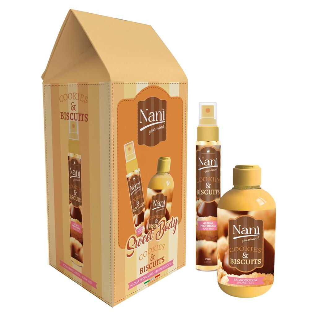 Duo Dolci Cookies&Biscotti:profumo+bagno Suarez