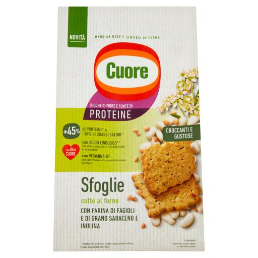 Sfoglie Proteiche Fagioli 170G Cuore