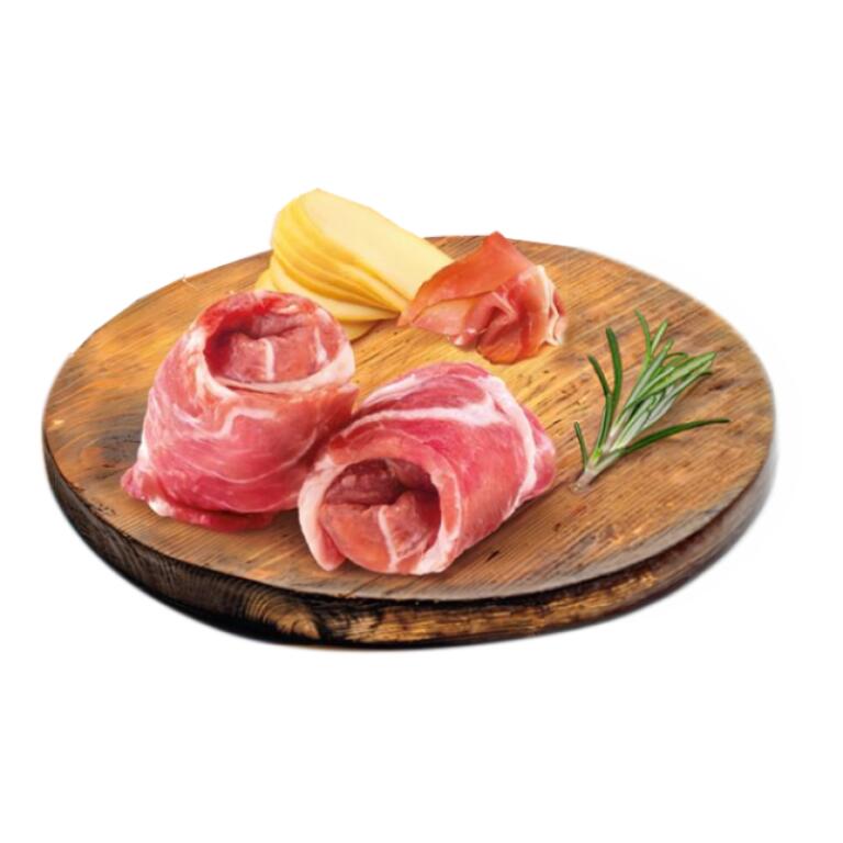 Bombette di suino Fumè Scamorza affumicata e speck 1kg Zì Marì