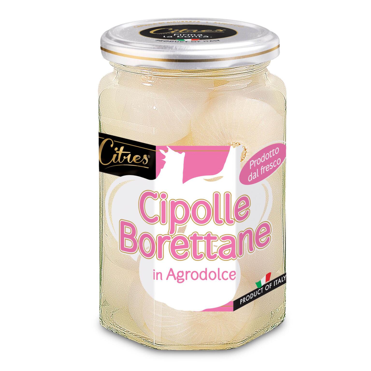 Cipolle borettane in agrodolce 290g Citres