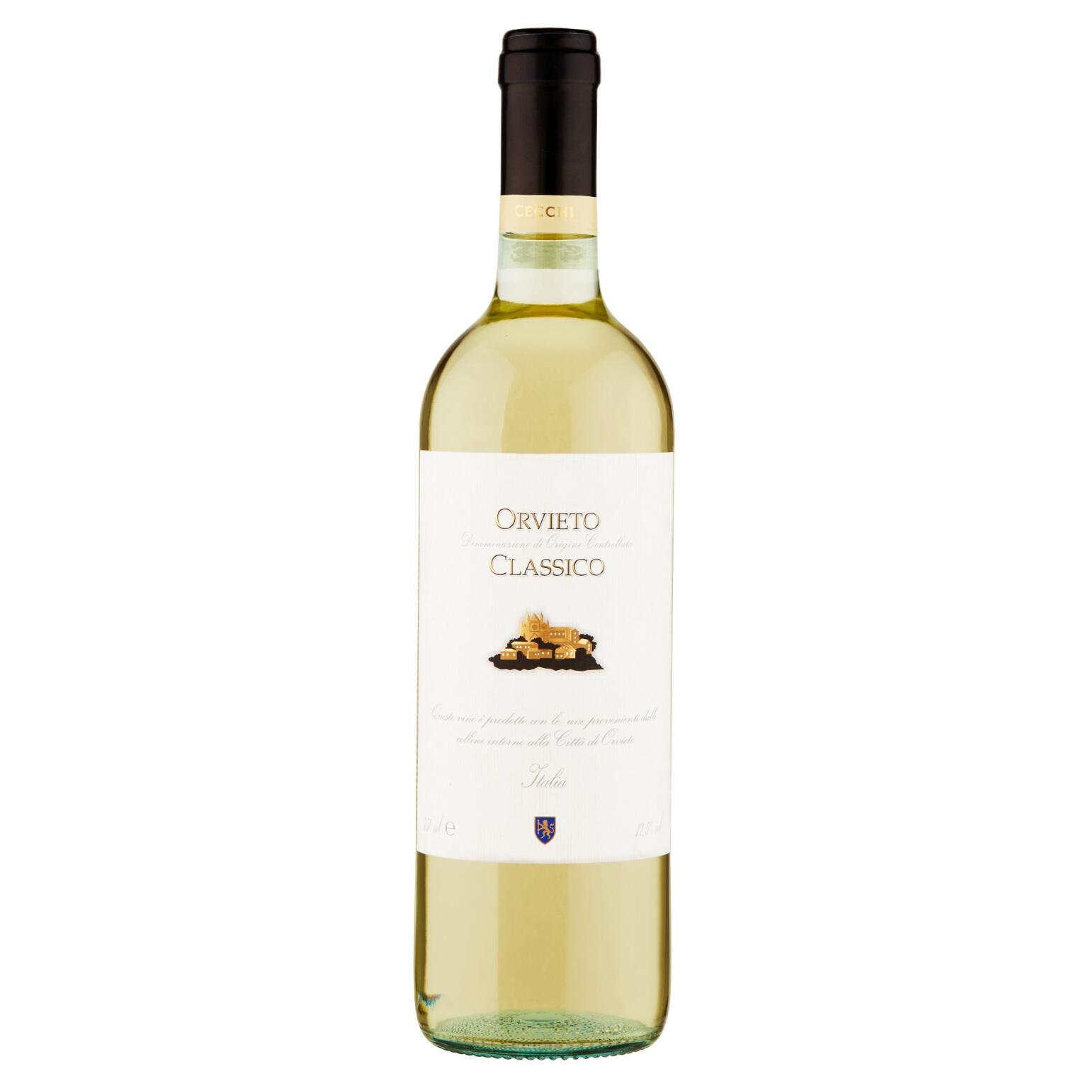Orvieto classico Doc 12,5°cl75 Cecchi