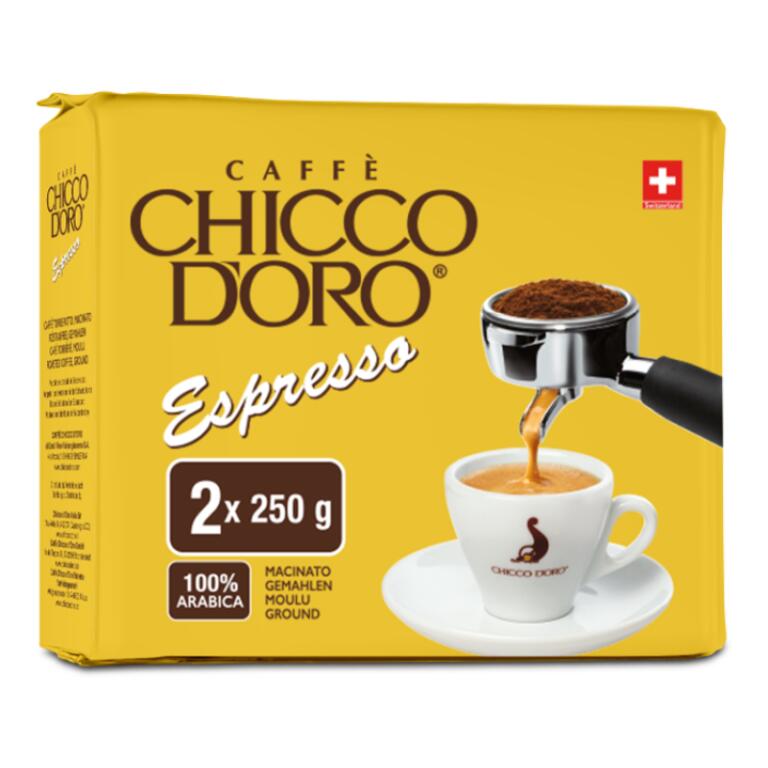Caffe' Chicco D'Oro Espresso 100% Arabica 2x250g