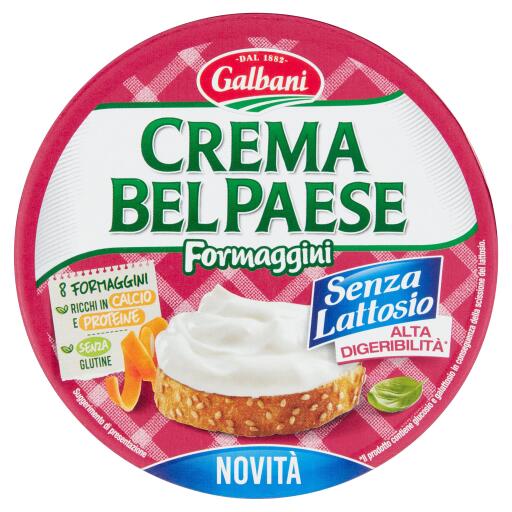 Formaggini Crema Bel Paese senza lattosio 140g Galbani