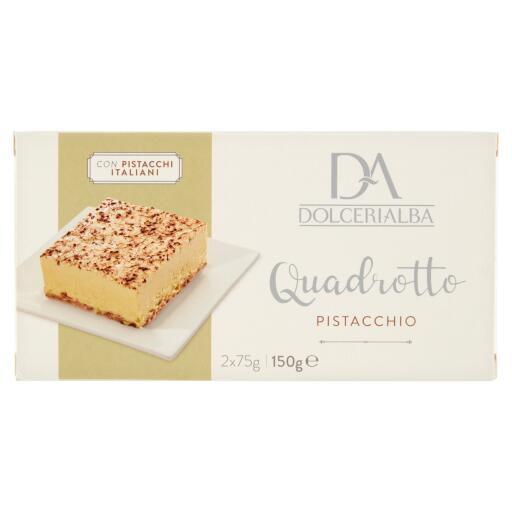 Quadrotto semifreddo al pistacchio 150g Dolceria Alba
